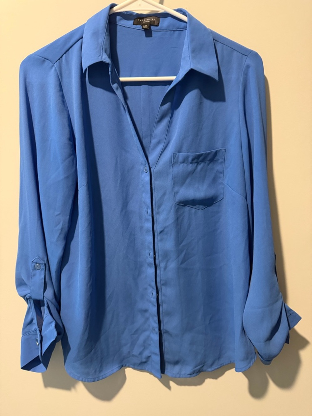 The Limited Cornflower Blue Button-Down Shirt